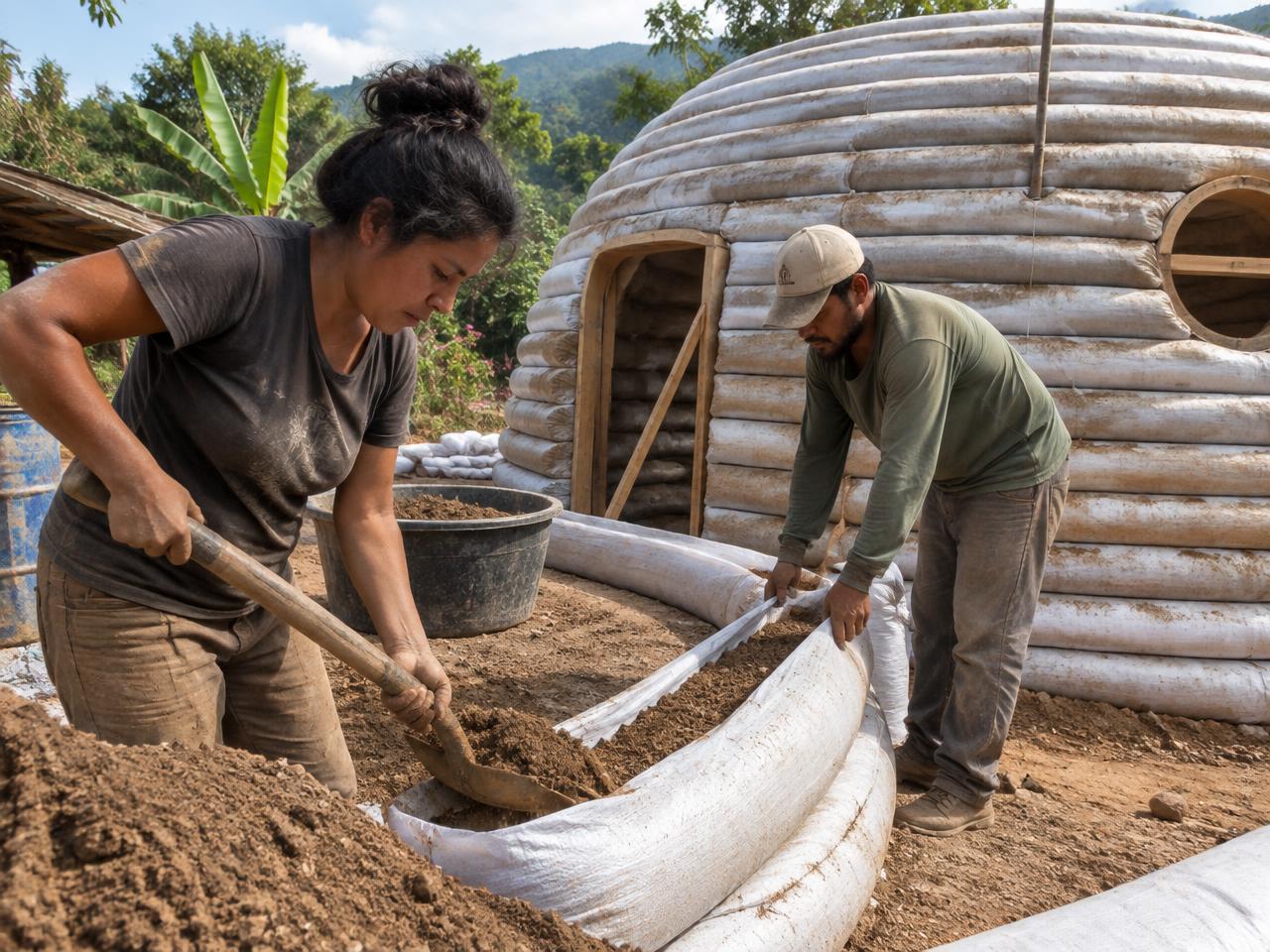 Iglú Superadobe en Mazunte, Oaxaca